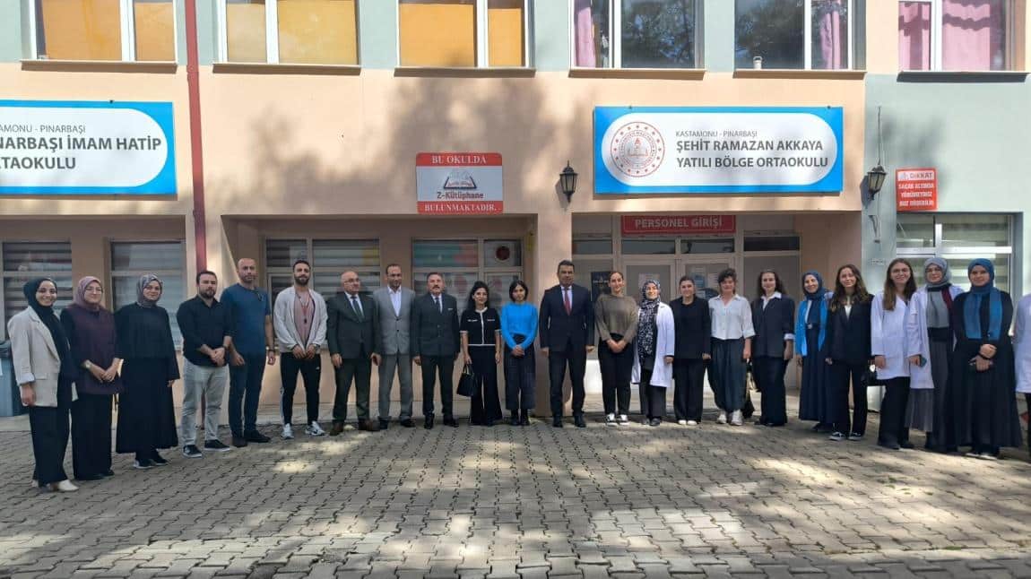KASTAMONU İL MİLLİ EĞİTİM MÜDÜRÜMÜZ SAYIN HASAN GÜMÜŞ OKULUMUZA ZİYARETTE BULUNDULAR.